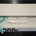 Fiber Optic Patch Panel 19" 1U with 6 duplex adaptors LC 50/125 OM3, drawer type metal