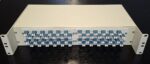 Fiber Optic Patch Panel 19" 2U with 48 duplex adaptors LC 9/125, fixed type metal - Image 2