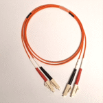 Fiber Optics Patchcords LC - LC  Duplex, 62,5/125 OM1 multimode, orange, 1m