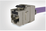 CAT6A Keystone Jack, Shielded