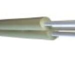 FTTH Cable indoor type, 2 x 9/125 G657A1, sheath white color