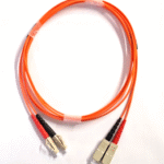 Fiber Optics Patchcords SC - LC  Duplex, 62,5/125 OM1 multimode, orange, 1m