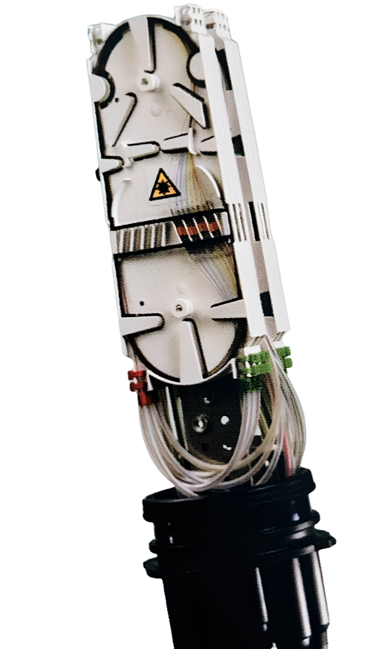 Ανώνυμο σχέδιο (8) Fiber Optic Splice Enclosure for 24-60 Fibers - Image 1